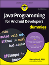 Imagen de portada para Java Programming for Android Developers For Dummies